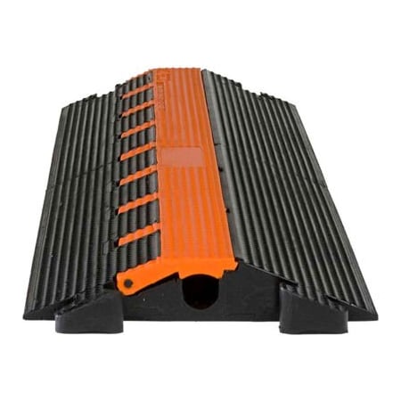 ELASCO PRODUCTS. Elasco 1 Channel Cable Protector, 1" Channel, Orange/Black, LG1100 LG1100